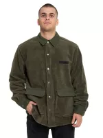 Polar Casual Hombre Sherpa Jacket Verde