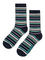 Calcetín Mujer W Aop Crew Sock Azul