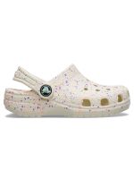 Zueco Niños Grandes Classic Glow Paint K Blanco