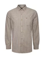 Camisa Algodón Orgánico Hombre Viyella Beige