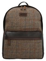 Mochila Harris Tweed Hombre Back Verde