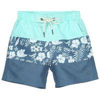 Traje De Baño Niño Tropical Azul