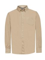 Camisa Algodón Orgánico Hombre Corduroy Beige