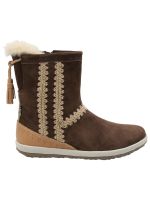 Botín Cuero Mujer Andalea Chocolate