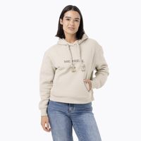 Polerón Mujer Logo Hoodie Beige