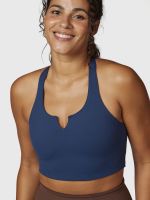 Peto Mujer Racerback Aloe Azul