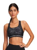 Peto UA Armour Mid Crossback Printed Negro Mujer