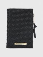Billetera Mujer Brass Wallet Negro