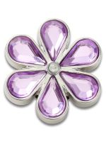 Jibbitz Margarita con Gemas Morada