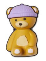 Jibbitz Crocs Osito Teddy Con Gorro De Lana Café