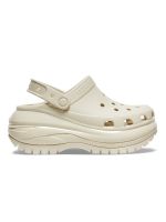 Zueco Crocs Mujer Mega Crush Clog Beige
