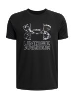 Polera M/C Niño Tech Hybrid Print Negro