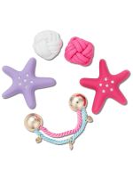 Jibbitz Crocs Símbolos Del Mar Pack 5 Morado