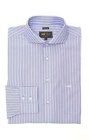 Camisa Libre De Arrugas Hombre WF Azul