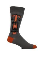 Calcetín Algodón Hombre C Car Gris