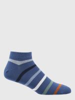 Calcetín Algodón Hombre Ped Stripe Azul