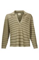 Sweater Fibras Recicladas Mujer Rosa Verde