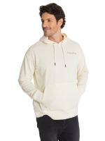 Polerón Con Gorro Hombre Relax French Terry Blanco