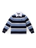 Polera Manga Larga Niño Oscar Azul