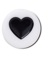 Jibbitz Corazón Tiny Friendship Blanco Crocs