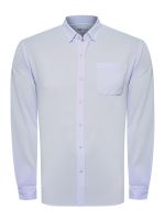 Camisa Algodón Supima® Hombre Jersey Azul