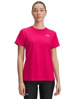 Polera Manga Corta UA Tech Mujer Fucsia