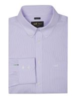 Camisa Libre de Arrugas Lila WF Hombre