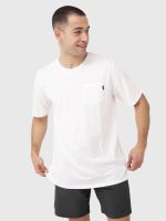 Polera Hombre Pocket T-Shirt Blanca