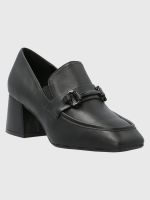 Zapato Cuero Mujer Zara Negro