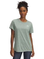 Polera Manga Corta Tech Twist Mujer Verde