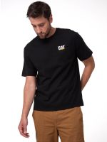 Polera Manga Corta Hombre Small Logo Negro