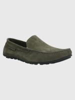 Mocasín Cuero Verde Hombre Blumenau