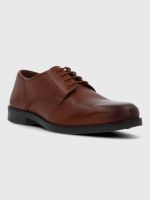 Zapato Cuero Hombre Virtus Café