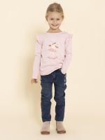 Jeans Bruna Niña Azul