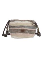 Cartera Mujer Crochet Samba Cross Beige