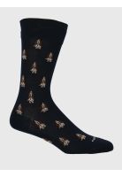 Calcetin Azul Oscuro Basset Hombre