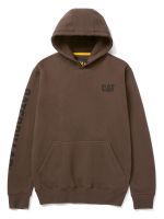 Polerón Trademark Banner Hombre Café Oscuro