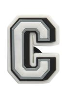 Jibbitz Letra C Blanco