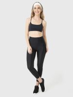 Calza Deportiva Mujer Shimmer Ankle Legg Negro