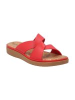 Sandalia Mujer Orquidea Rojo