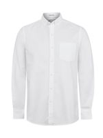 Camisa Algodón Orgánico Hombre Oxford Blanco Rockford