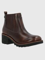 Botín Mujer Sula Chelsea Café Oscuro