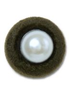 Jibbitz Perla Verde Terciopelo SMT Verde