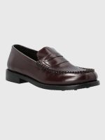 Mocasín Cuero Burdeo Hombre Kent