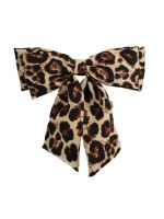 Cinta Mujer Bow Leopardo