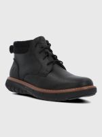 Botin Cuero Hombre Smart Lace Boot Negro