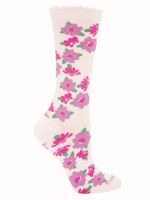 Calcetín Algodón Mujer C St Flori Beige