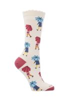 Calcetines Umbrella Mujer Beige