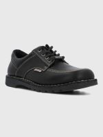Zapato Escolar Cuero Niña Bravi Negro