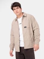 Chaqueta Hombre Quilted Beige